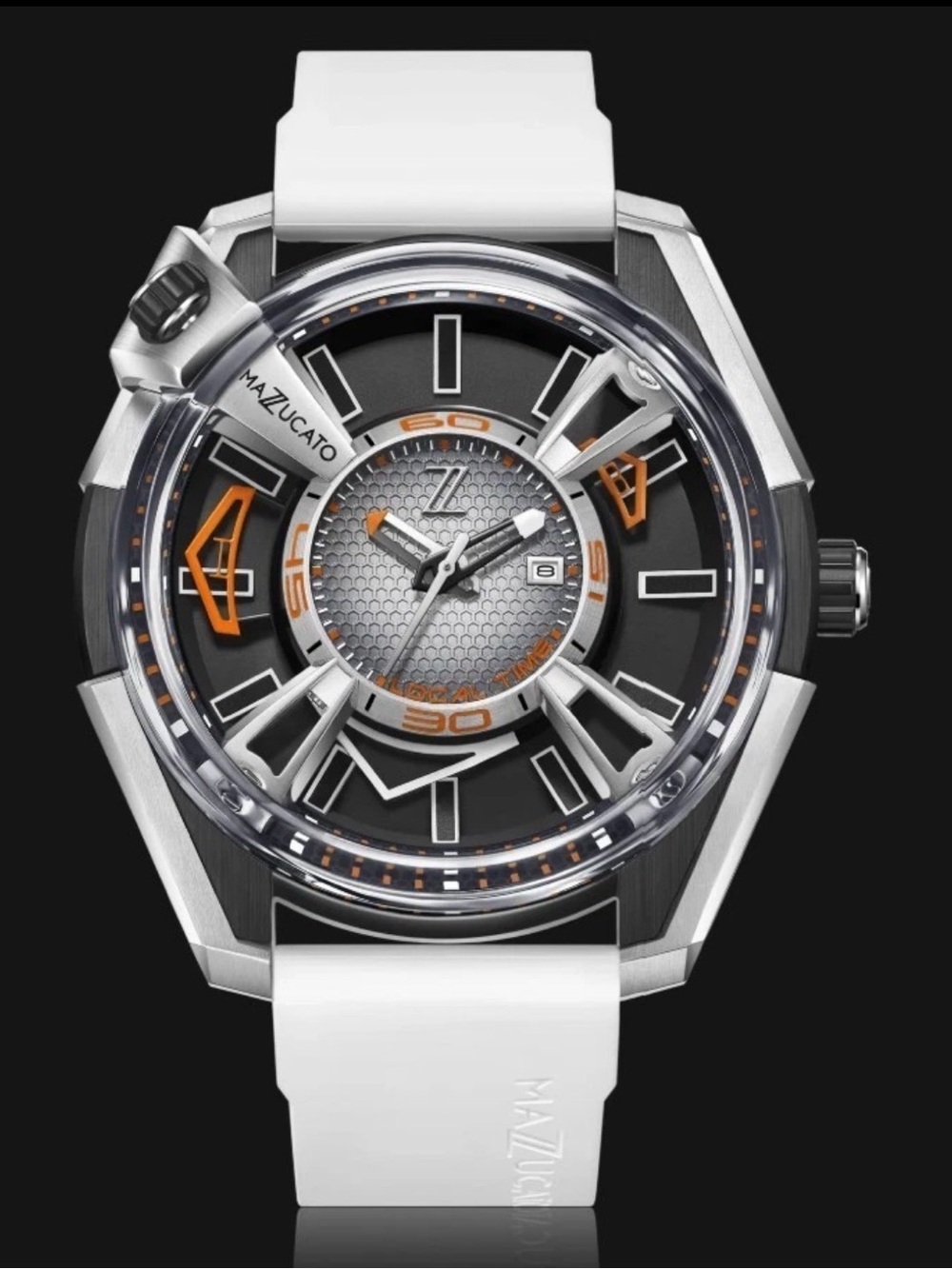 Mazzucato LAX Limited Edition - 04-WH - Dual Time Watch